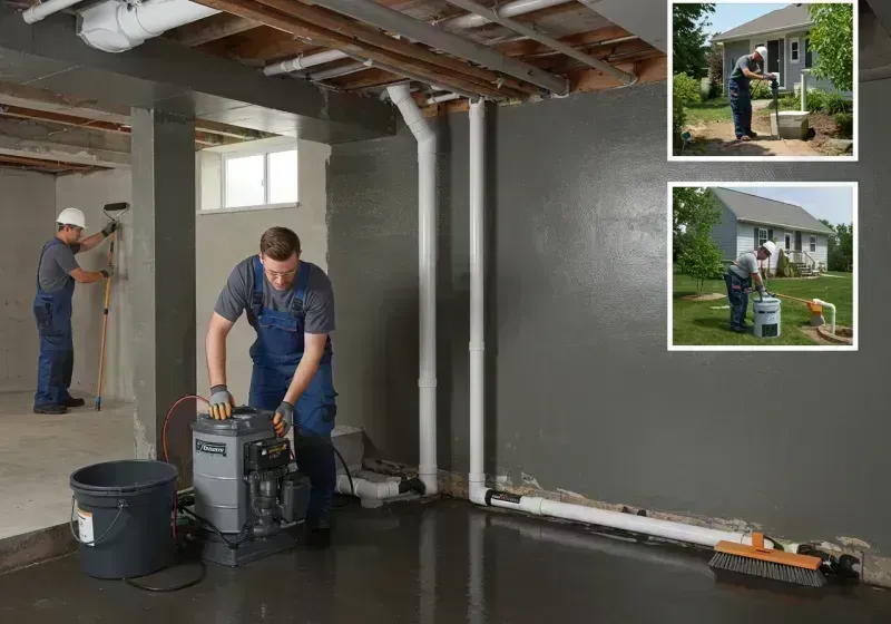 Basement Waterproofing and Flood Prevention process in Oak Brook, IL